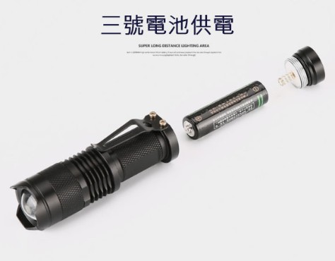 迷你變焦手電筒(SF-B28),朝暘興業有限公司